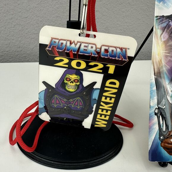 Masters of the Universe Power Con 2021 Weekend Pass & Schedule Book MOTU RARE - Picture 2 of 6